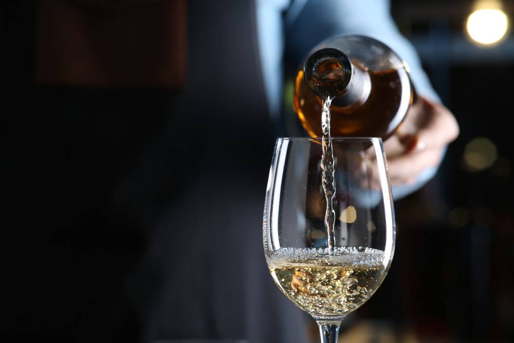 Carte des vins près de Neufmoulin